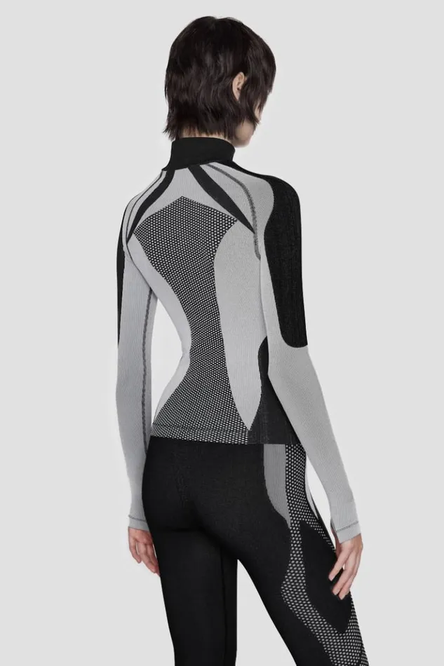 Women Tops MISBHV Performa Longsleeve Blackwhite