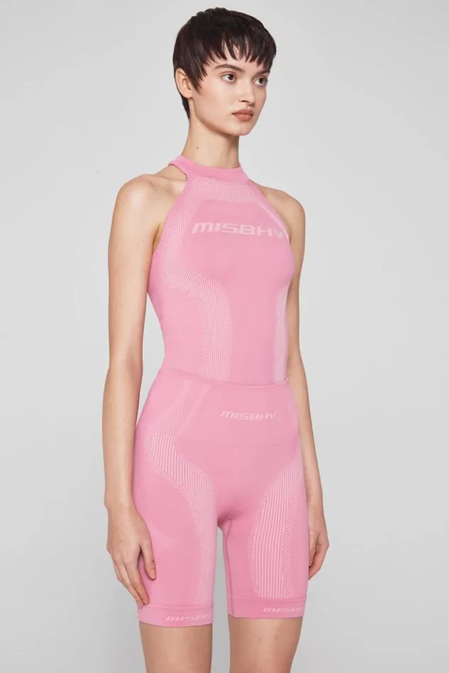 Women Tops MISBHV Sport Halter Top Bubblegum