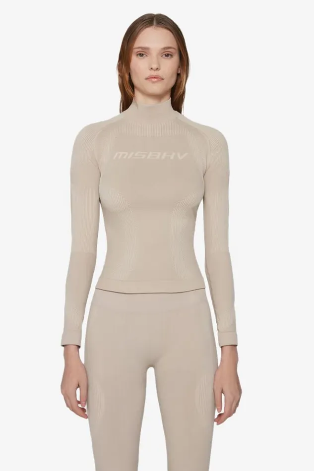 Women Tops MISBHV Sport Longsleeve Beige