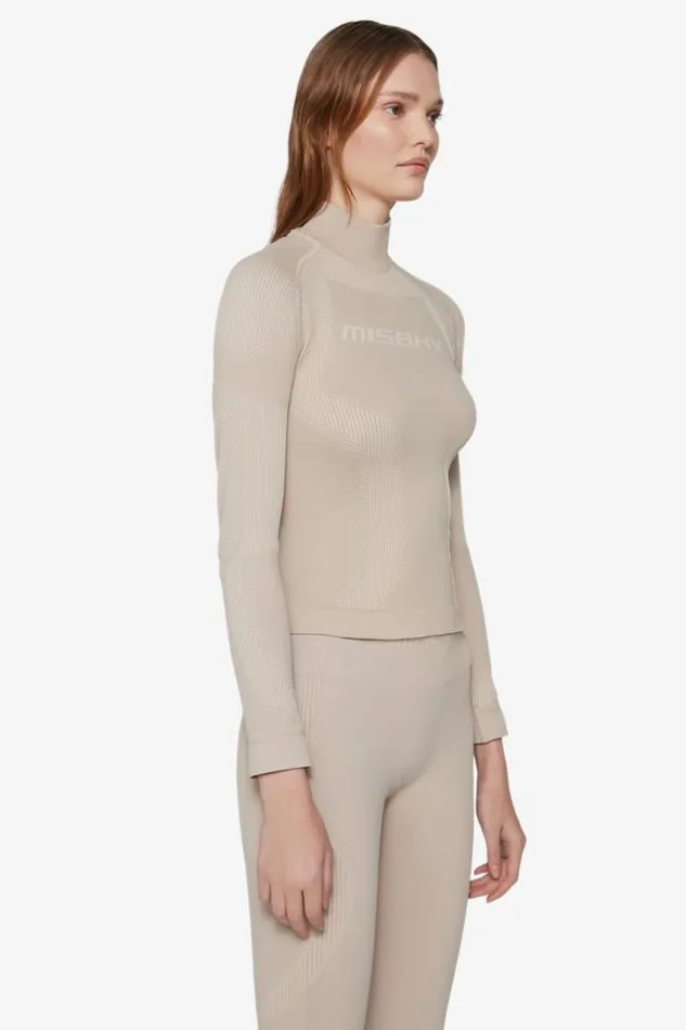 Women Tops MISBHV Sport Longsleeve Beige
