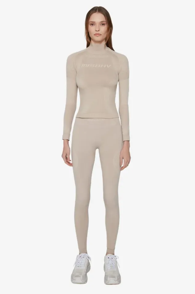 Women Tops MISBHV Sport Longsleeve Beige