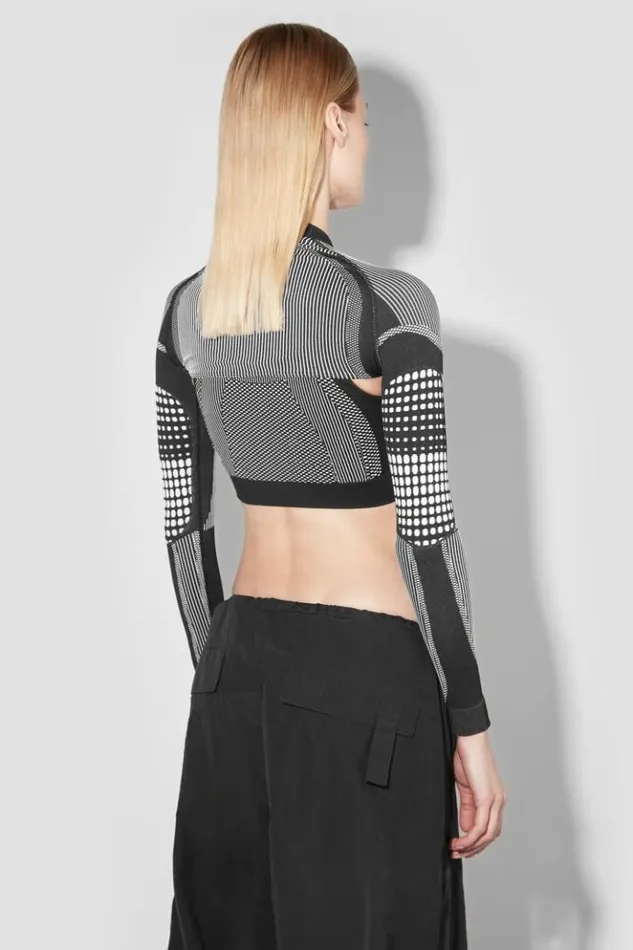 Women Tops MISBHV Sport Shrug Longsleeve Blackwhite