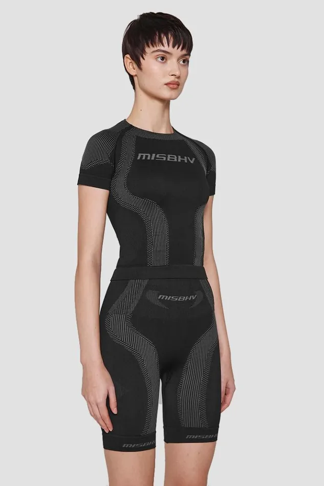 Women Tops MISBHV Sport TShirt Muted Black
