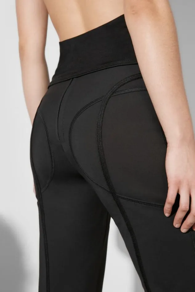 Women Trousers MISBHV Lara Laced Trousers Black