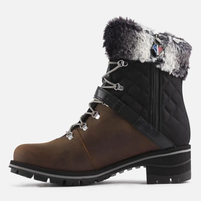 Women Women039s 1907 Megeve 20 Brown Wax Boots Brown804 Rossignol Boots