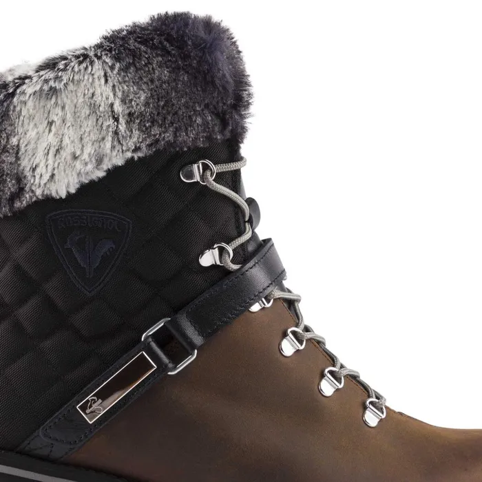 Women Women039s 1907 Megeve 20 Brown Wax Boots Brown804 Rossignol Boots
