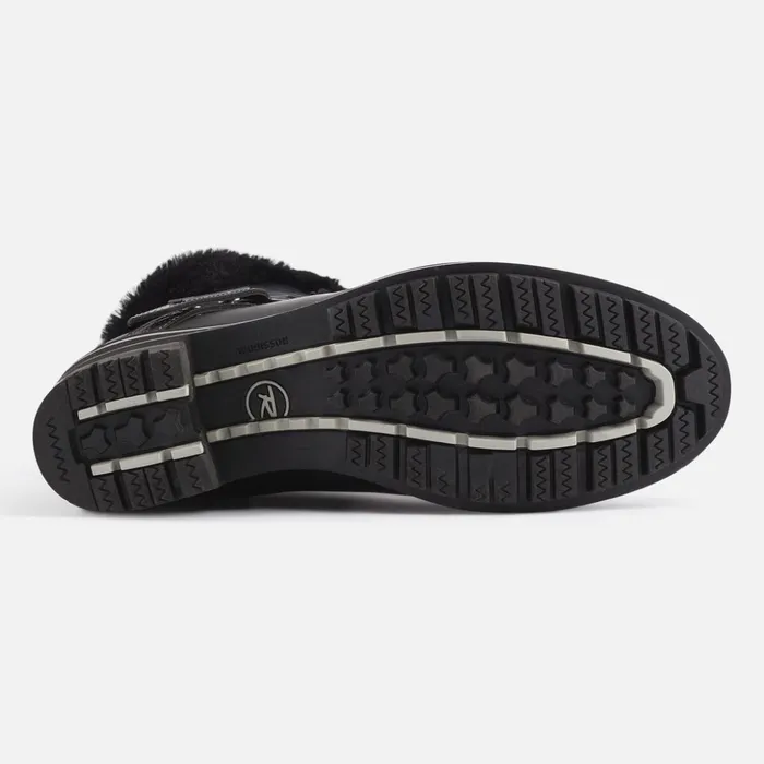 Women Women039s 1907 Megeve Black Rubber Boots Black200 Rossignol Boots