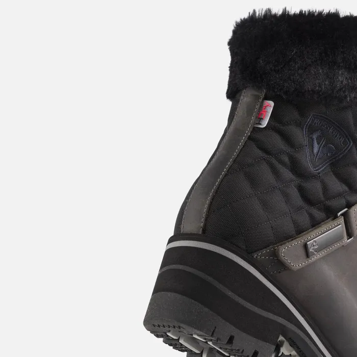 Women Women039s 1907 Megeve Grey Wax Boots Midgrey Rossignol Boots