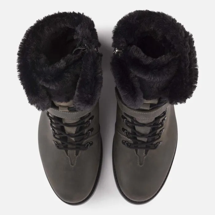 Women Women039s 1907 Megeve Grey Wax Boots Midgrey Rossignol Boots