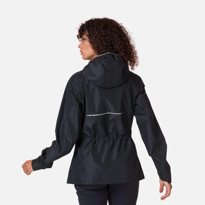 Women Women039s Active Rain Jacket Black200 Rossignol Softshell and Lightweight Jackets