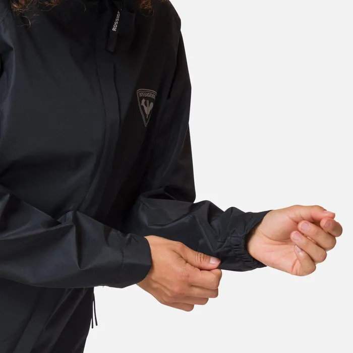 Women Women039s Active Rain Jacket Black200 Rossignol Softshell and Lightweight Jackets