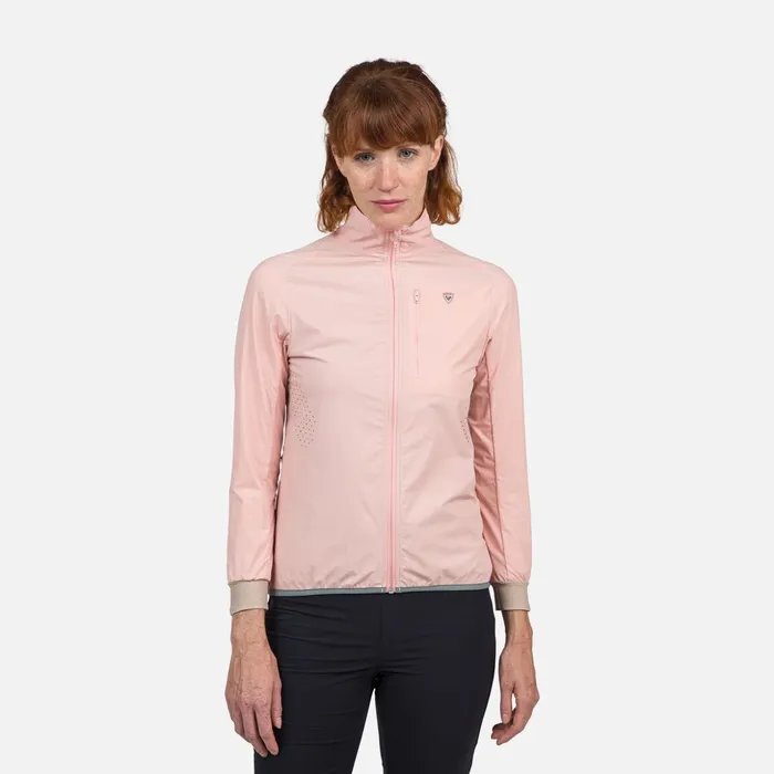 Women Women039s Active Versatile XC Ski Jacket Pastelpink Rossignol Softshell and Lightweight Jackets