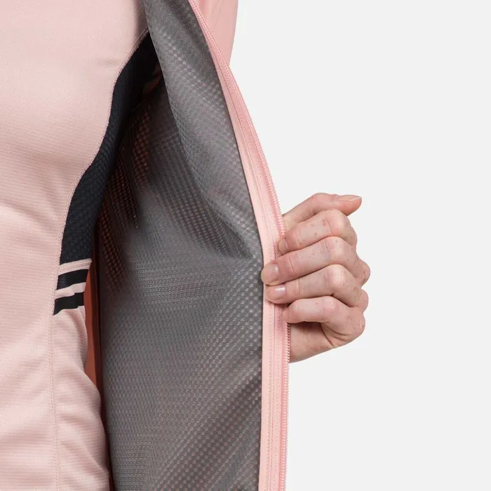 Women Women039s Active Versatile XC Ski Jacket Pastelpink Rossignol Softshell and Lightweight Jackets