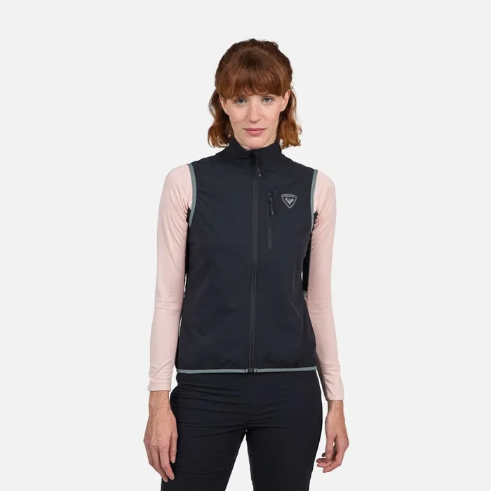 Women Women039s Active Versatile XC Ski Vest Black200 Rossignol Softshell and Lightweight Jackets