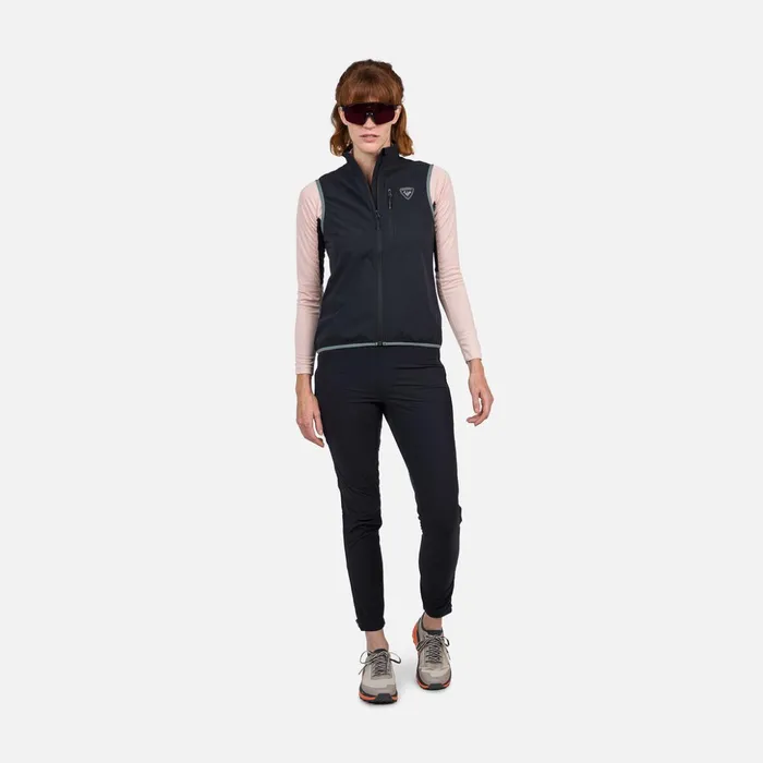 Women Women039s Active Versatile XC Ski Vest Black200 Rossignol Softshell and Lightweight Jackets