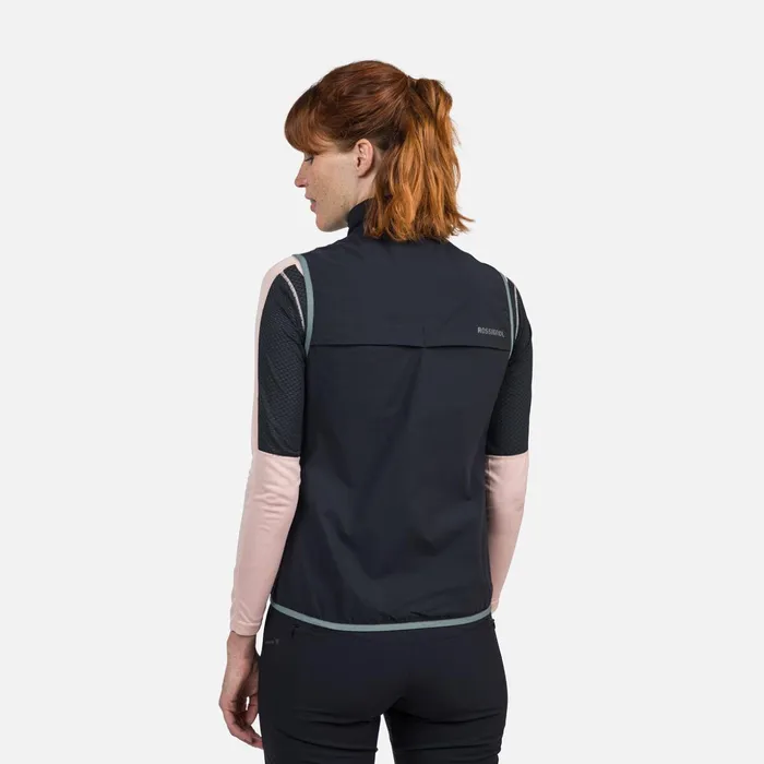 Women Women039s Active Versatile XC Ski Vest Black200 Rossignol Softshell and Lightweight Jackets