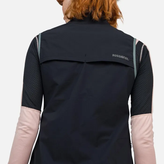 Women Women039s Active Versatile XC Ski Vest Black200 Rossignol Softshell and Lightweight Jackets