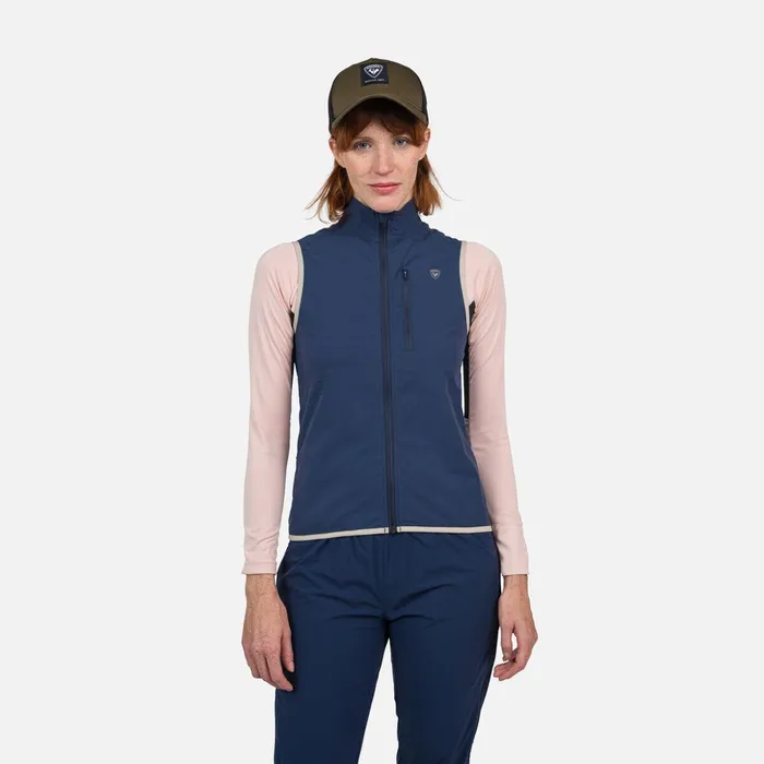 Women Women039s Active Versatile XC Ski Vest Darknavy715 Rossignol Softshell and Lightweight Jackets