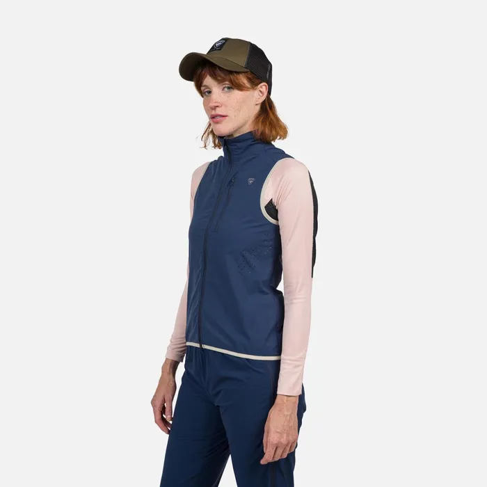 Women Women039s Active Versatile XC Ski Vest Darknavy715 Rossignol Softshell and Lightweight Jackets