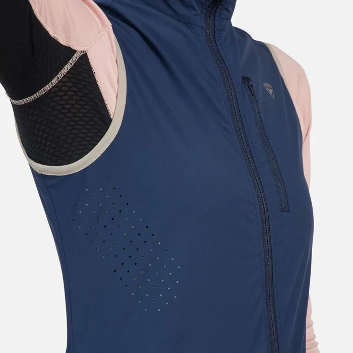 Women Women039s Active Versatile XC Ski Vest Darknavy715 Rossignol Softshell and Lightweight Jackets