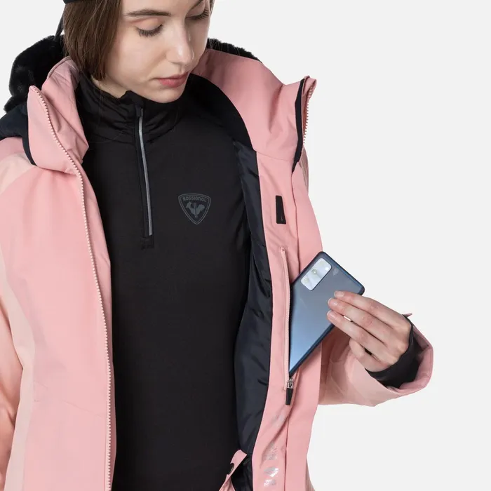 Women Women039s Controle Ski Jacket Cooperpink Rossignol Ski and Snowboard Jackets