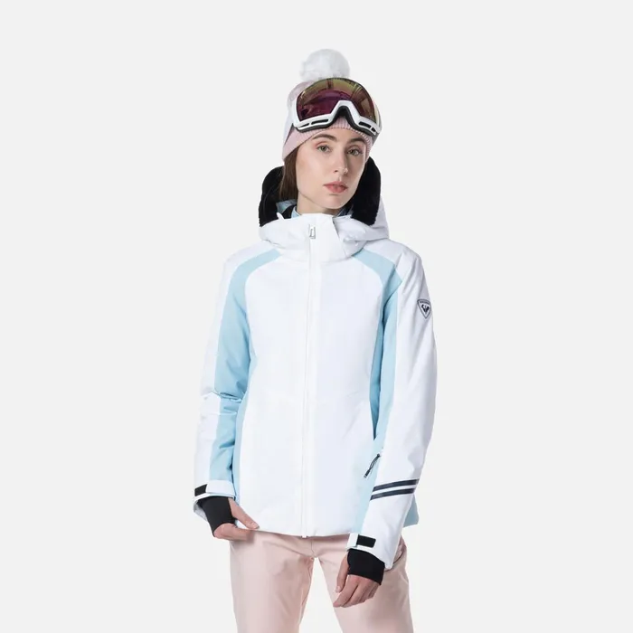 Women Women039s Controle Ski Jacket White100 Rossignol Ski and Snowboard Jackets
