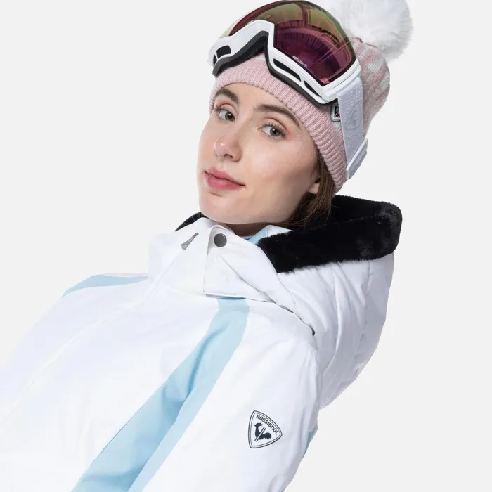 Women Women039s Controle Ski Jacket White100 Rossignol Ski and Snowboard Jackets