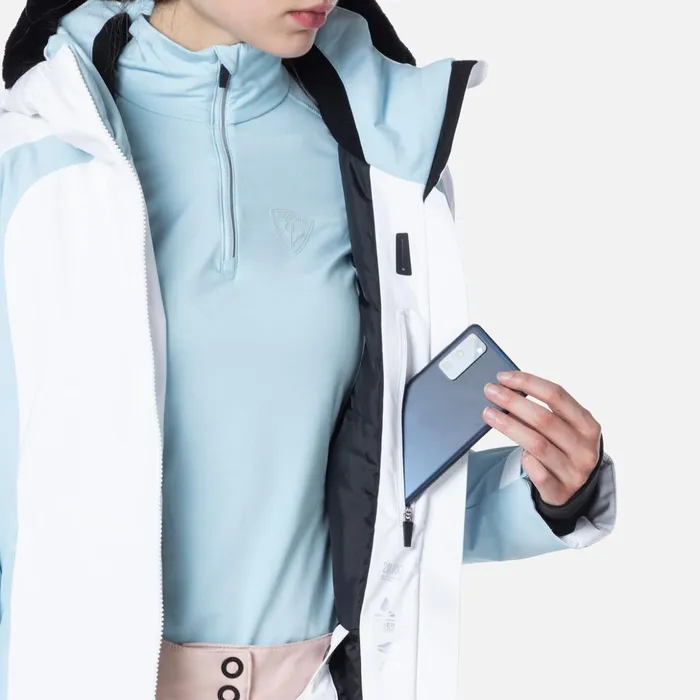 Women Women039s Controle Ski Jacket White100 Rossignol Ski and Snowboard Jackets