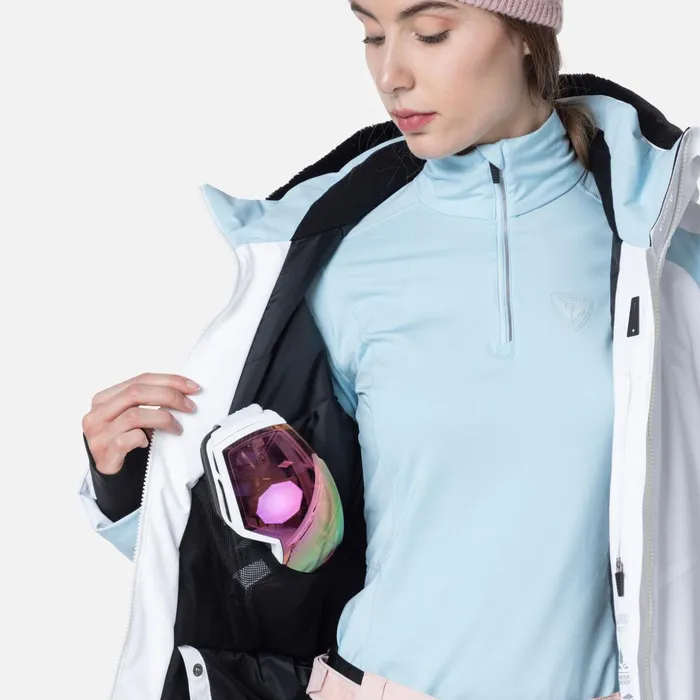 Women Women039s Controle Ski Jacket White100 Rossignol Ski and Snowboard Jackets