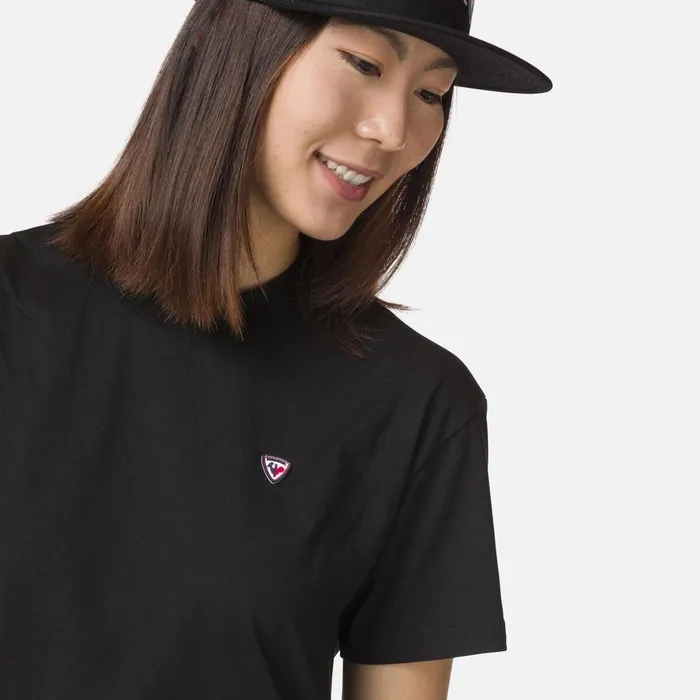 Women Women039s Crop Tee Black200 Rossignol Polos and Tees