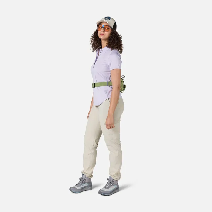 Women Women039s EFiber Active Polo Mistyviolet Rossignol Polos and Tees