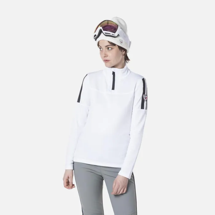 Women Women039s Experience HalfZip Top White100 Rossignol Baselayers