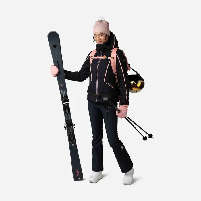 Women Women039s Flat Ski Jacket Black200 Rossignol Ski and Snowboard Jackets