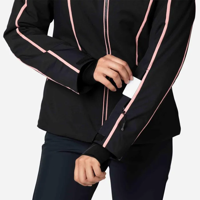Women Women039s Flat Ski Jacket Black200 Rossignol Ski and Snowboard Jackets