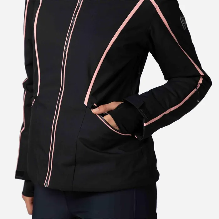 Women Women039s Flat Ski Jacket Black200 Rossignol Ski and Snowboard Jackets