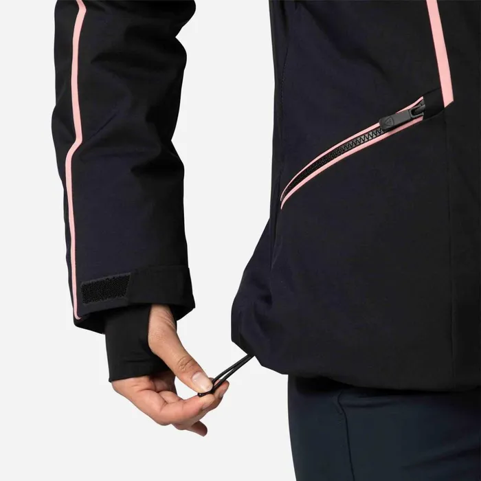 Women Women039s Flat Ski Jacket Black200 Rossignol Ski and Snowboard Jackets