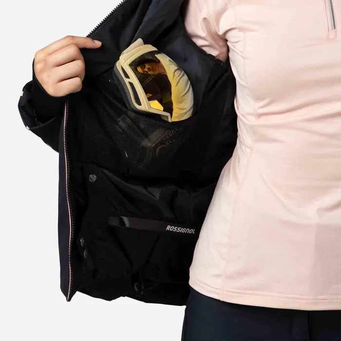 Women Women039s Flat Ski Jacket Black200 Rossignol Ski and Snowboard Jackets