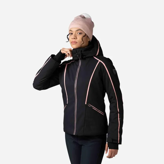 Women Women039s Flat Ski Jacket Black200 Rossignol Ski and Snowboard Jackets