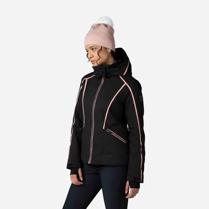 Women Women039s Flat Ski Jacket Black200 Rossignol Ski and Snowboard Jackets