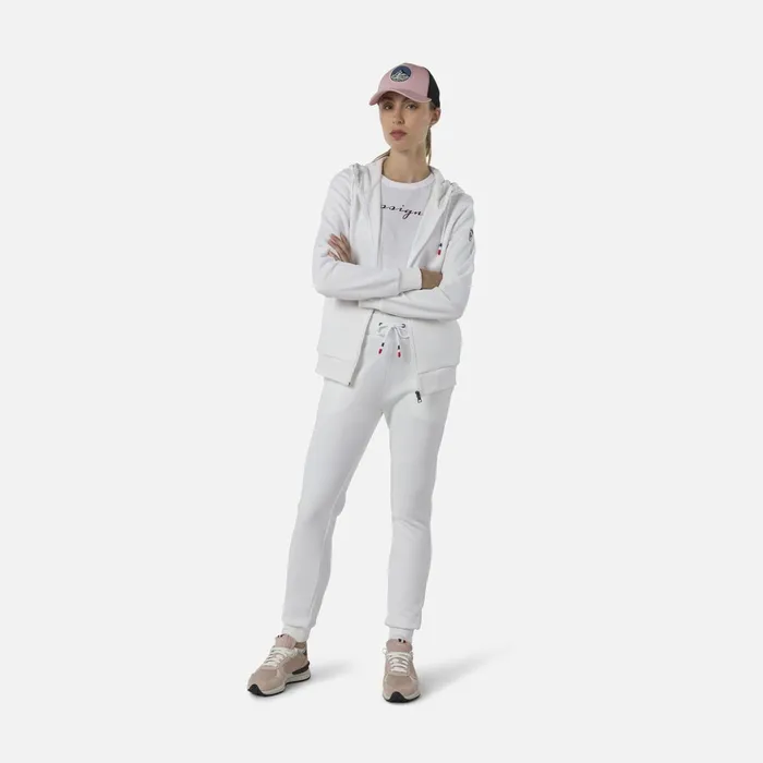 Women Women039s Fullzip Hooded Logo Cotton Sweatshirt White100 Rossignol Sweatshirts and Pullovers Women Women039s Fullzip Hooded Logo Cotton Sweatshirt White100 Rossignol Sweatshirts and Pullovers