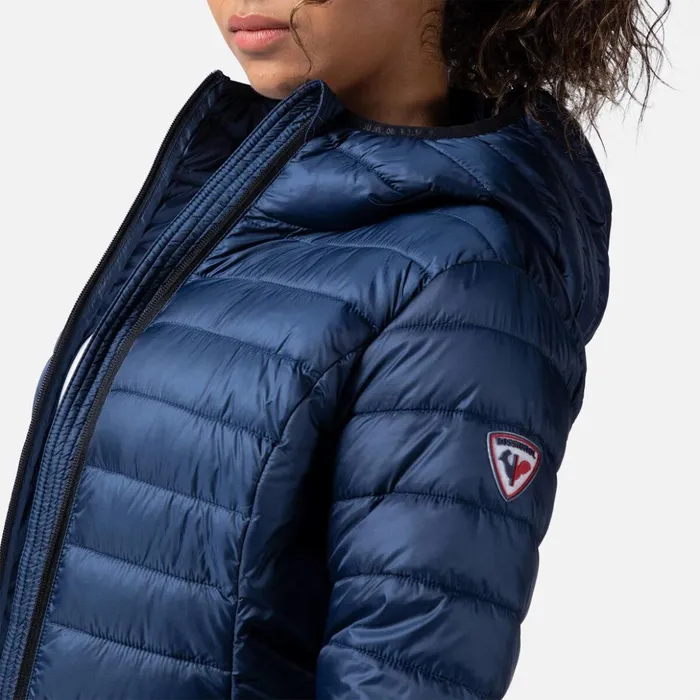 Women Women039s Hooded Insulated Jacket 180GR Darknavy715 Rossignol Softshell and Lightweight Jackets