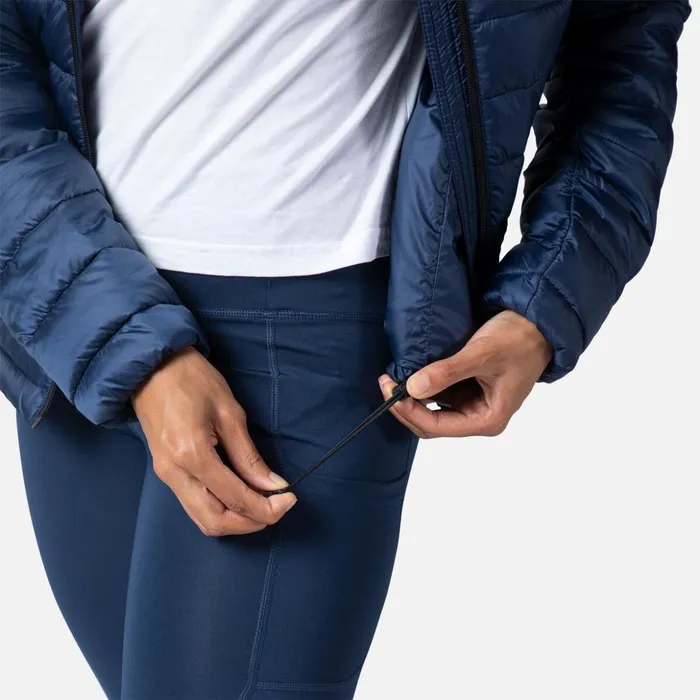 Women Women039s Hooded Insulated Jacket 180GR Darknavy715 Rossignol Softshell and Lightweight Jackets