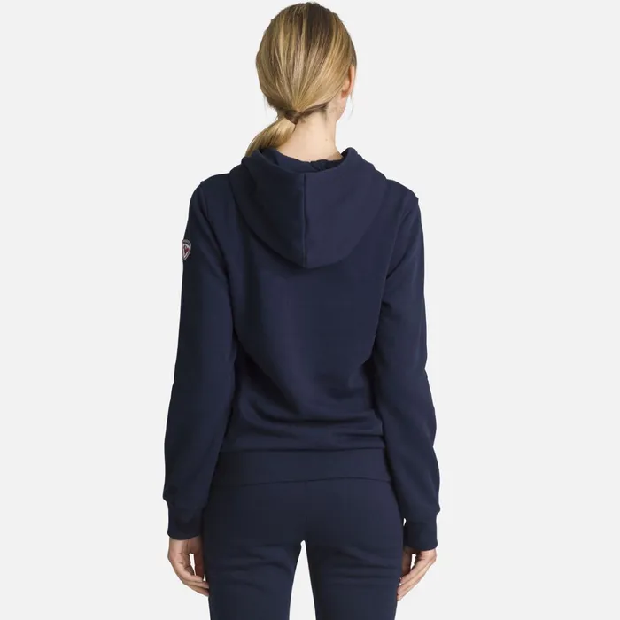 Women Women039s Hooded Logo Cotton Sweatshirt Darknavy715 Rossignol Sweatshirts and Pullovers