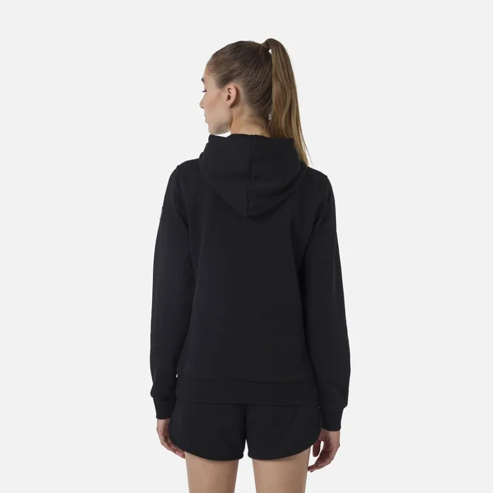 Women Women039s Hooded Logo Fleece Sweatshirt Black200 Rossignol Sweatshirts and Pullovers