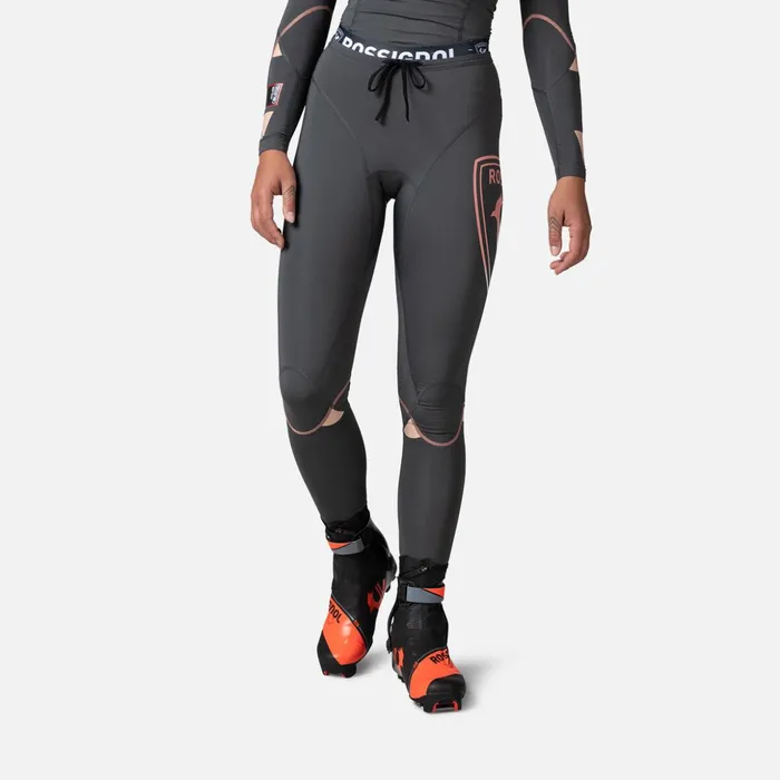 Women Women039s Infini Compression Race Tights Onyxgrey Rossignol Ski Pants