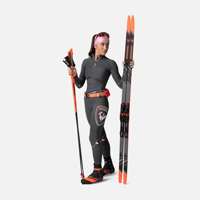 Women Women039s Infini Compression Race Tights Onyxgrey Rossignol Ski Pants
