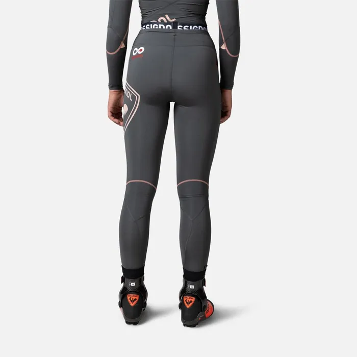 Women Women039s Infini Compression Race Tights Onyxgrey Rossignol Ski Pants