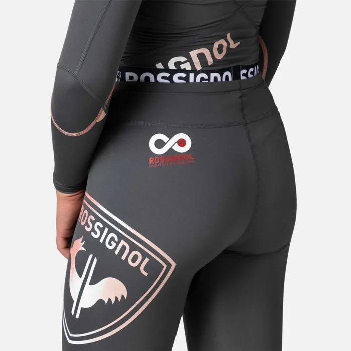 Women Women039s Infini Compression Race Tights Onyxgrey Rossignol Ski Pants