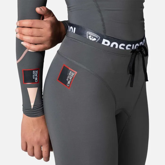 Women Women039s Infini Compression Race Tights Onyxgrey Rossignol Ski Pants