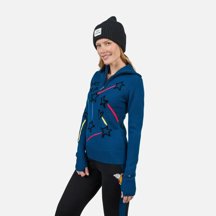 Women Women039s JCC Constellation HalfZip Top Cosmicblue Rossignol Sweatshirts and Pullovers
